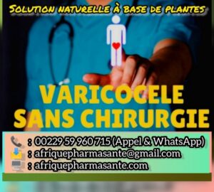 Traitement de la varicocèle naturellement par AFRIQUE PHARMA SANTÉ