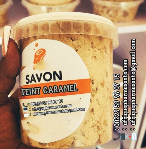 Savon 4 : Savon teint caramel douce et une peau éclatante