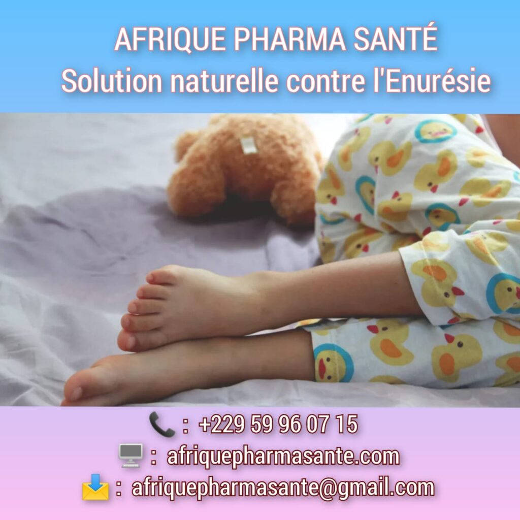 Comment guérir L'Enurésie soin naturel : Identification, Causes, Symptômes et Traitements Naturels Disponibles chez Afrique Pharma Santé