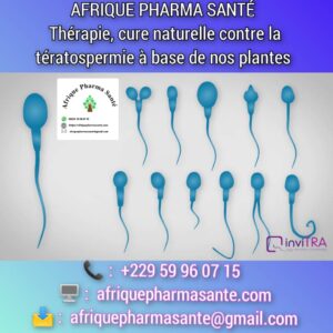 Meilleur traitement de la Teratospermie : Causes, Symptômes et Traitement Naturel Disponible sur Afrique Pharma Santé