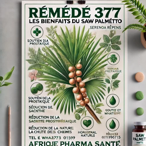 Remède 377 : Les Bienfaits du Saw Palmetto (Serenoa repens)