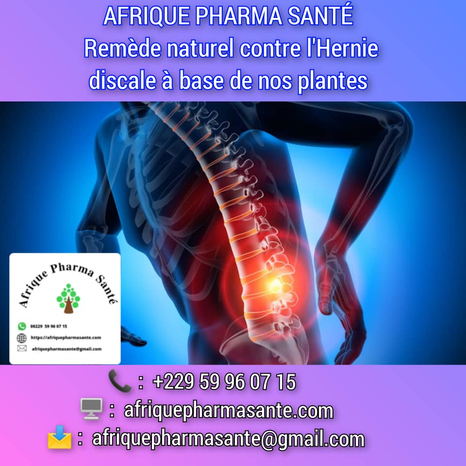 Traitement Naturel Contre la Hernie Discale - Solution Bio Disponible sur Afrique Pharma Santé