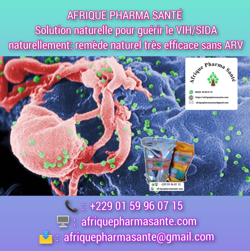 Traitement naturel et bio du VIH/SIDA Soins Naturels  – Une solution d’Afrique Pharma Santé