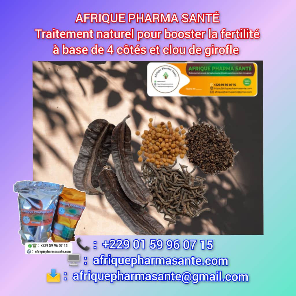 Remède naturel pour tomber enceinte avec Gongoli