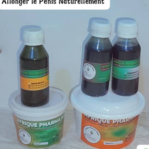 Remède 545 : Kit Bazouka pour développer le pénis naturellement, Crème pour allonger le pénis naturellement, Produit Pour agrandissement Pénis