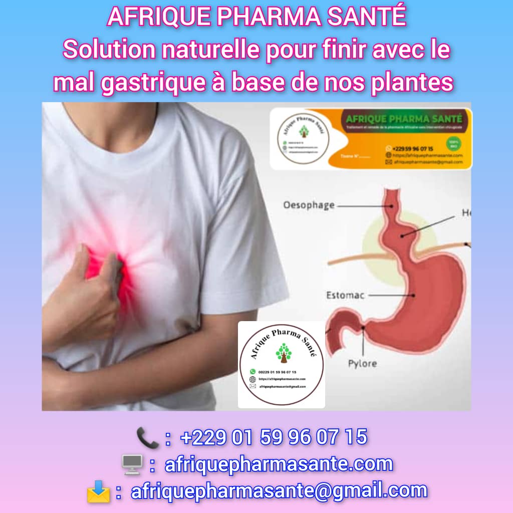 Remède naturel contre le mal gastrique et les douleurs digestives